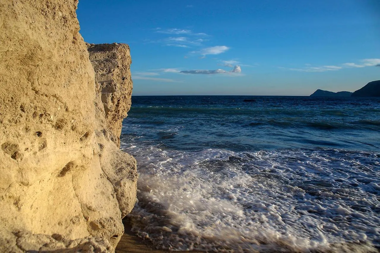 La Palmera. El Amanecer En El Parque Natural Agua Amarga  Spain